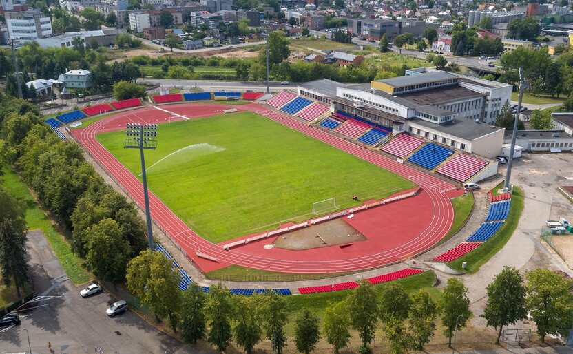 Aukštaitijos stadione atnaujintos komentatorių darbo vietos