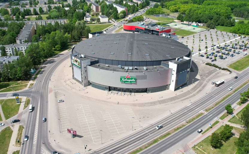 „Kalnapilio“ arenoje skelbiamas patalpos ryšių ir telekomunikacijų veiklai nuomos konkursas